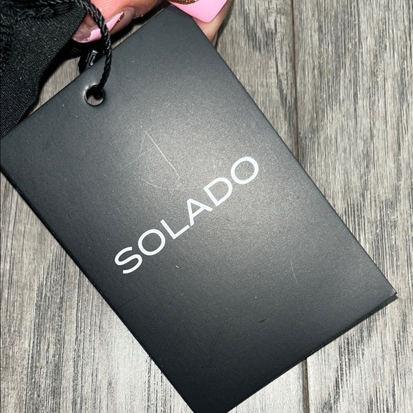 Black Ruched Sleeveless Top - Picture 3 of 7